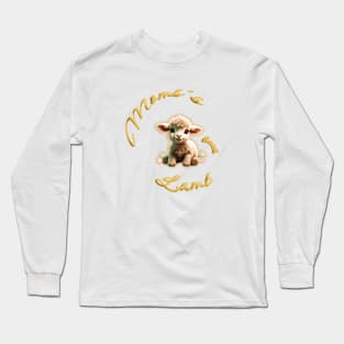 Moms´s little Lamb Long Sleeve T-Shirt